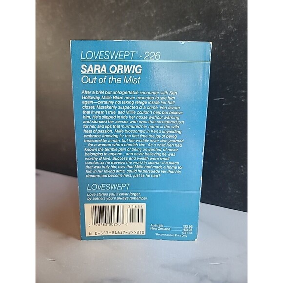 Out Of The Mist By Sara Orwig Paperback - Picture 9 of 10